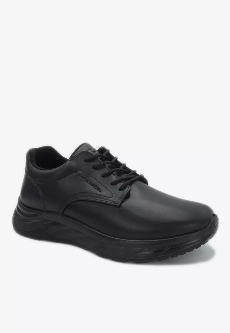 Dr Cardin Men Faux Leather Ultra Light Lace-Up Shoes YAD-61109