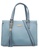 Unisa blue Faux Leather Colour Block Top Handle Bag 64F61ACC8A36E1GS_1