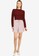 ONLY beige Cherry High Waisted Shorts 60CD6AA1397C37GS_4