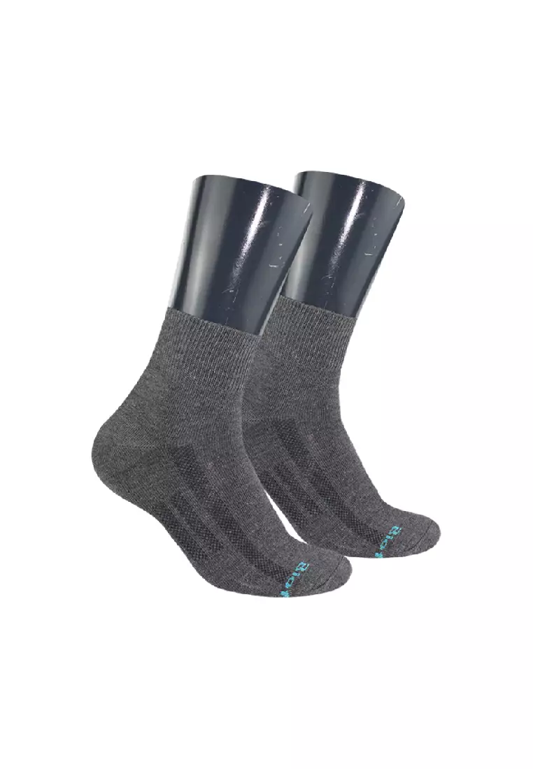 Biofresh Men’s Antimicrobial Cotton Ankle Lite Thin Casual Socks 3 pairs in a pack RMCKG11