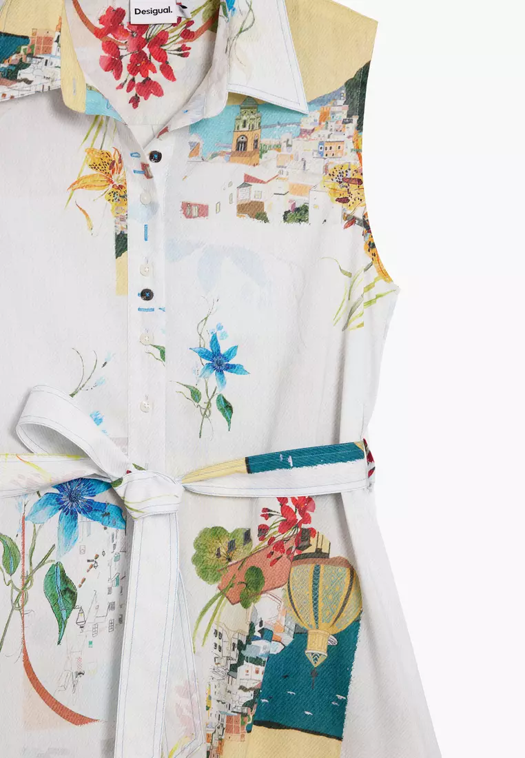 Shirt dress postcards