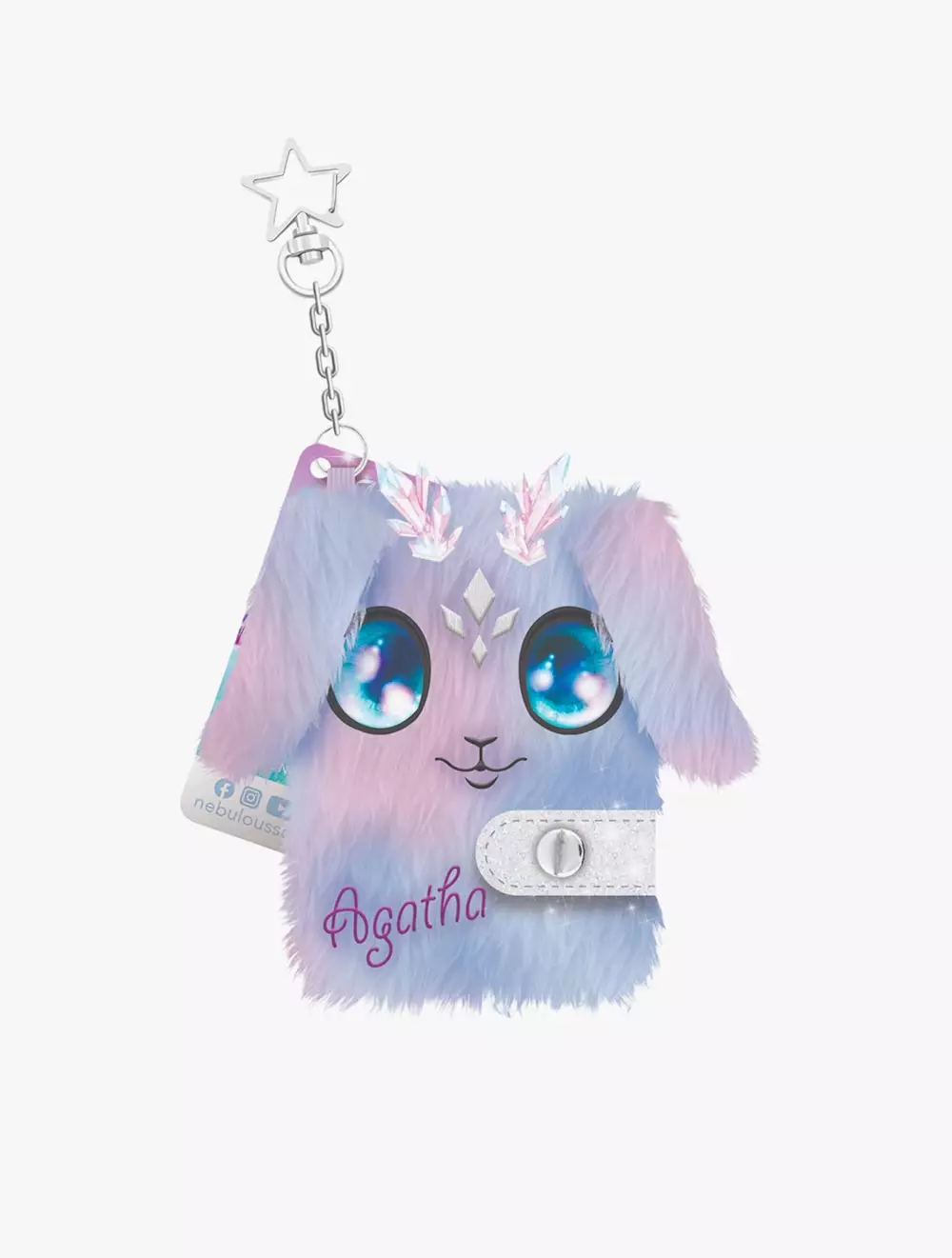 Nebulous Star FUZZY MINI NOTEBOOK ASST - NBU11455