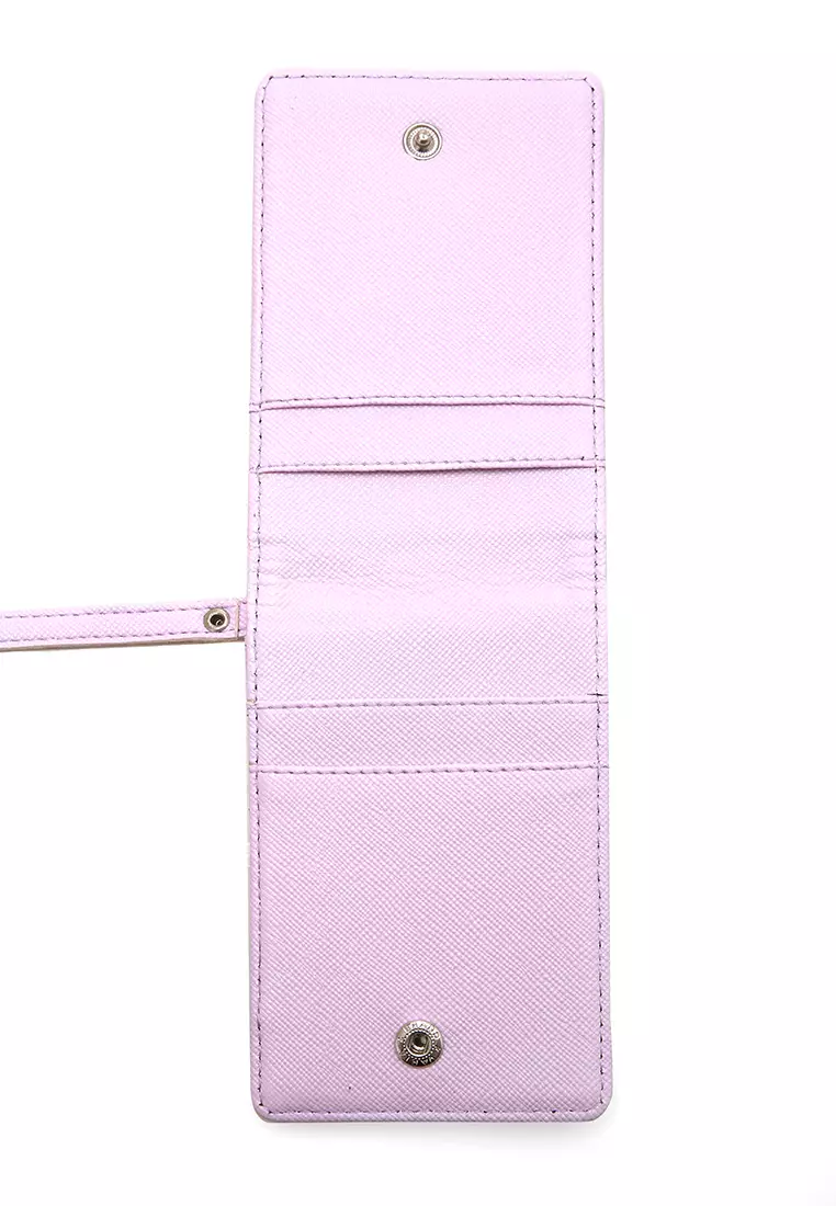 Azka Card Holder Two Side Bentuk Simple dan Minimalis - Ungu Lilac