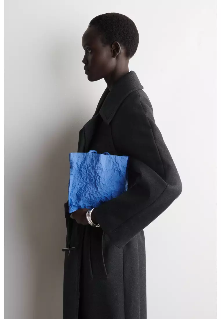 MINI CRINKLED TOTE BAG
