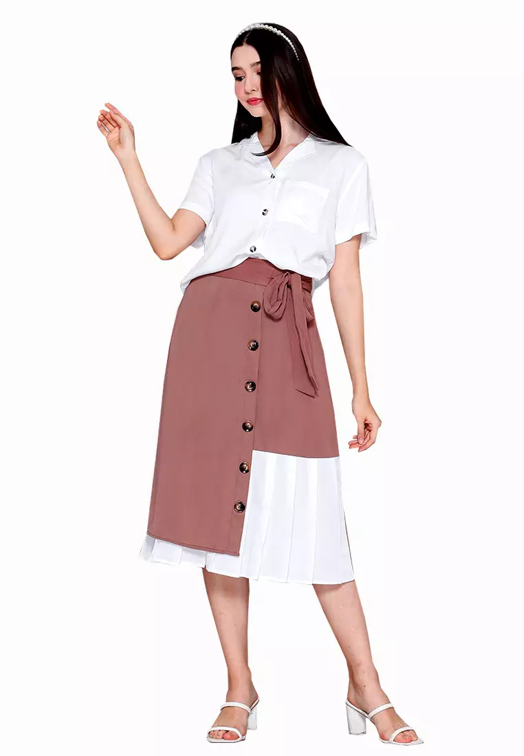 Urban Exchange Molla Brown Skirt