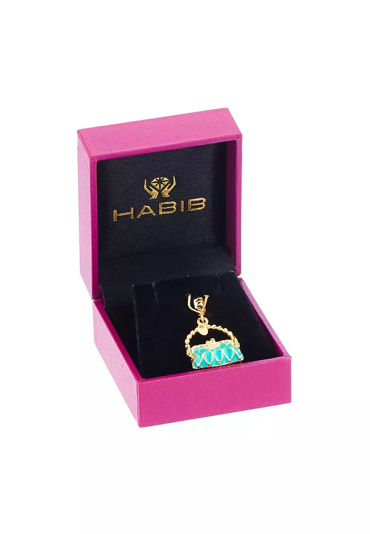 HABIB Oro Italia 916 Yellow Gold Charm GCM91121023(TIFF)