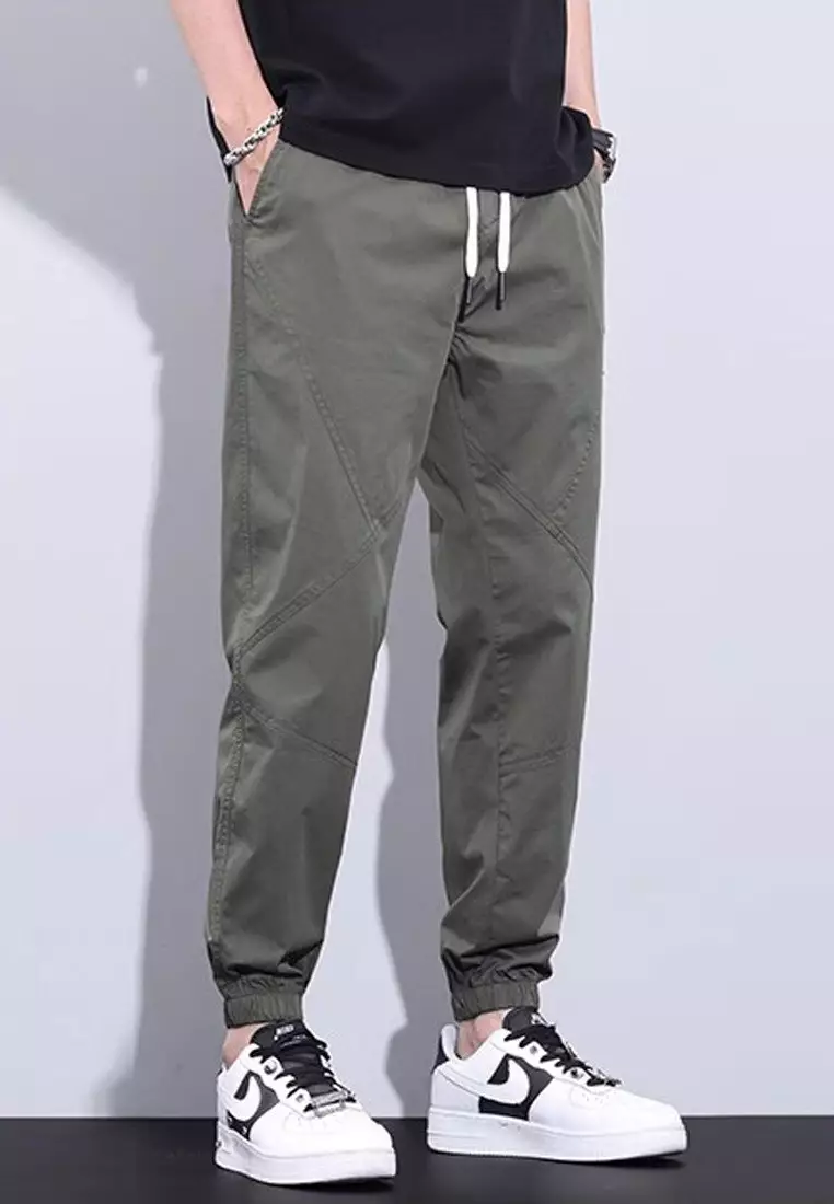 Drawstring Casual Jogger Pants
