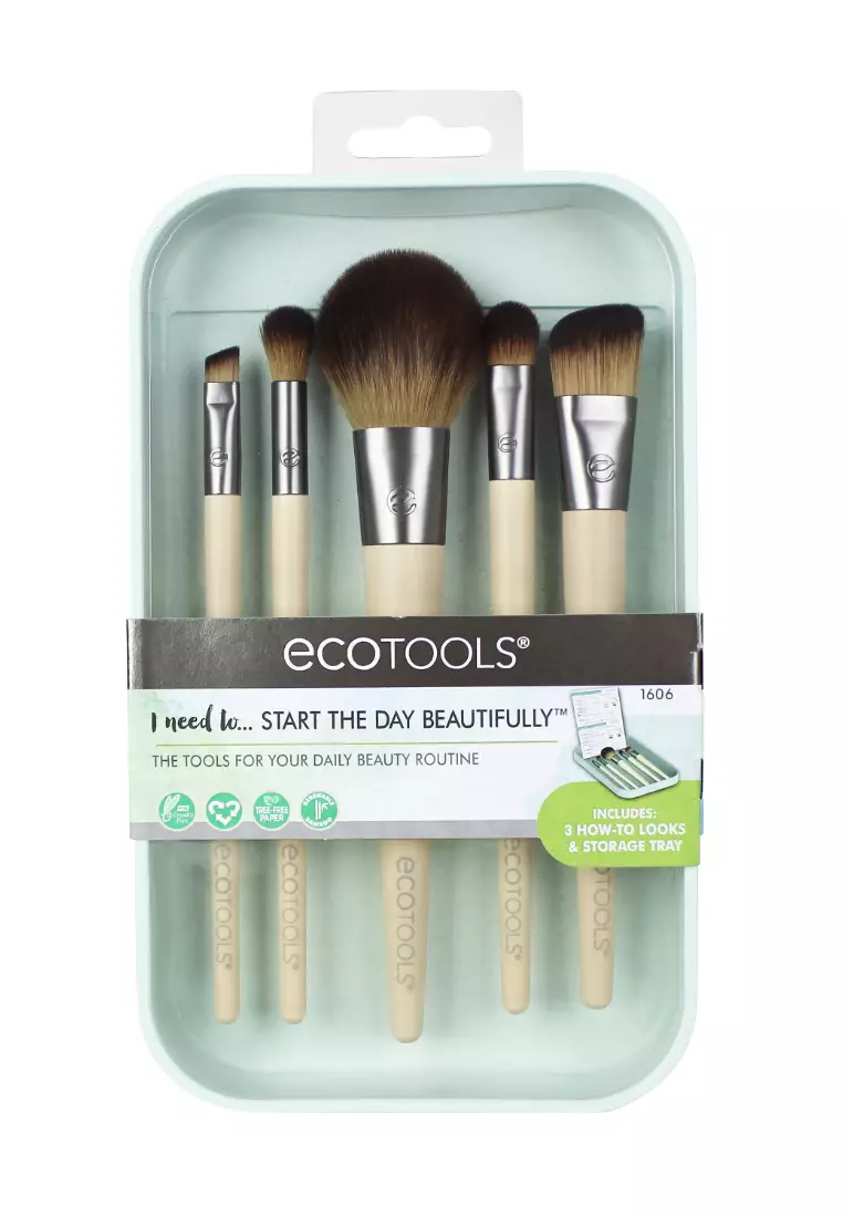 Eco Tools 1606 Start The Day Beautiful 6pc Set
