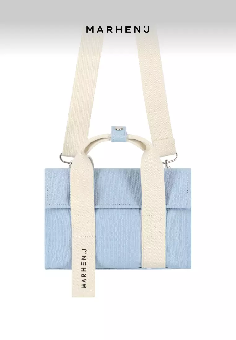 ROY NANO Canvas Crossbody Bag Sky Blue