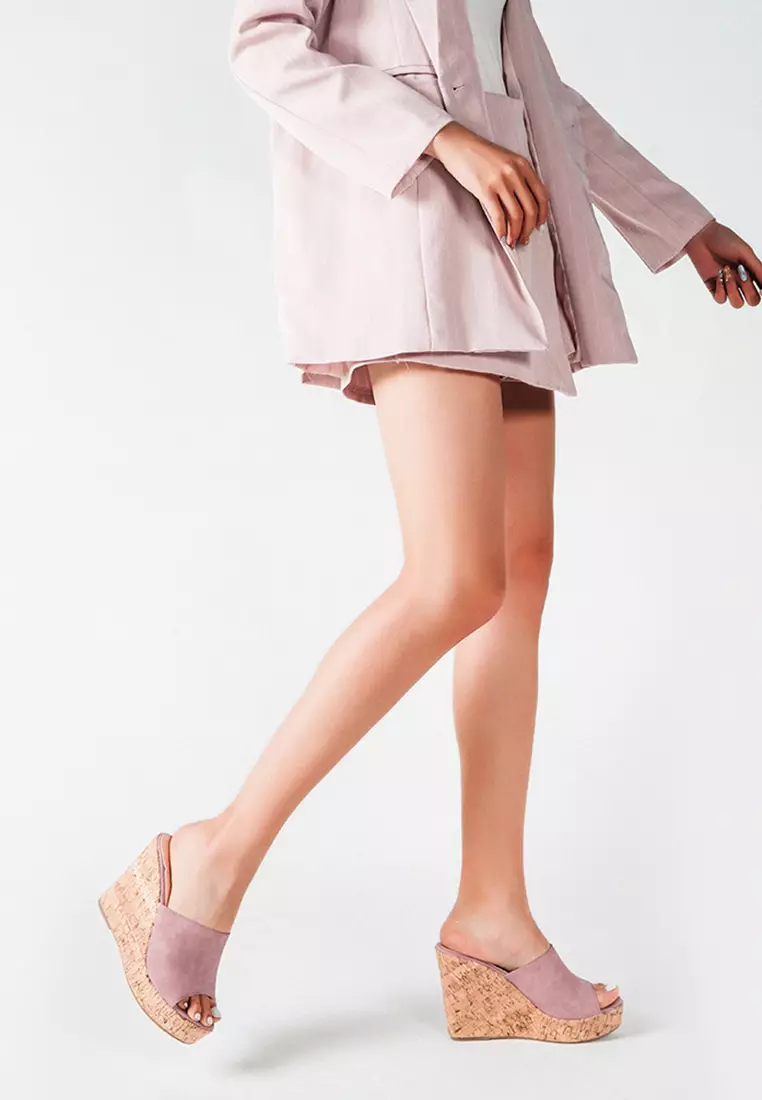 Cork Wedge Sandals WTY-9123-1