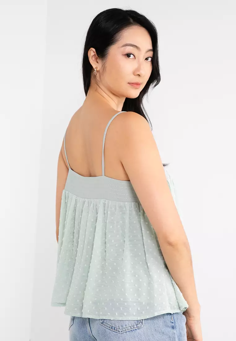 Seams Detail Fil-Coupé Top