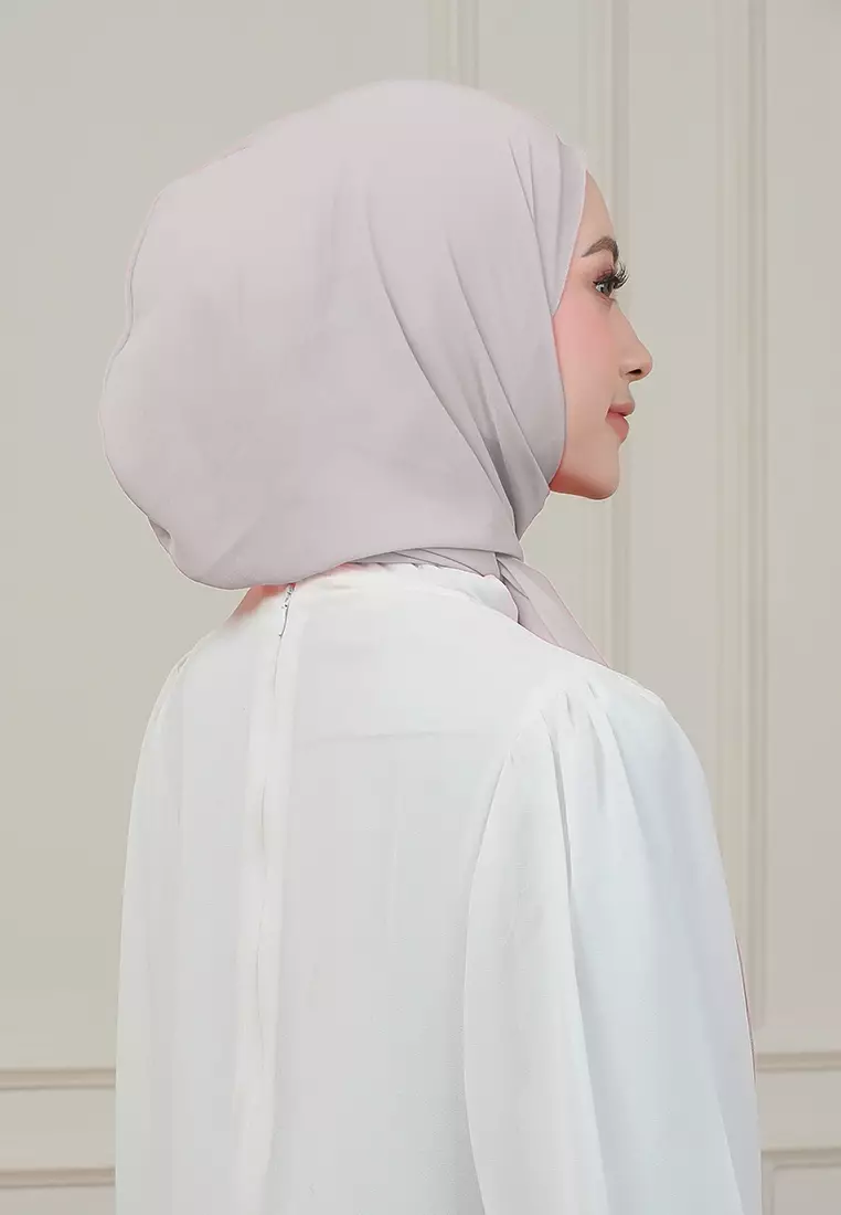 HIJAB INSTAN MAGNET SYIFA - GREY