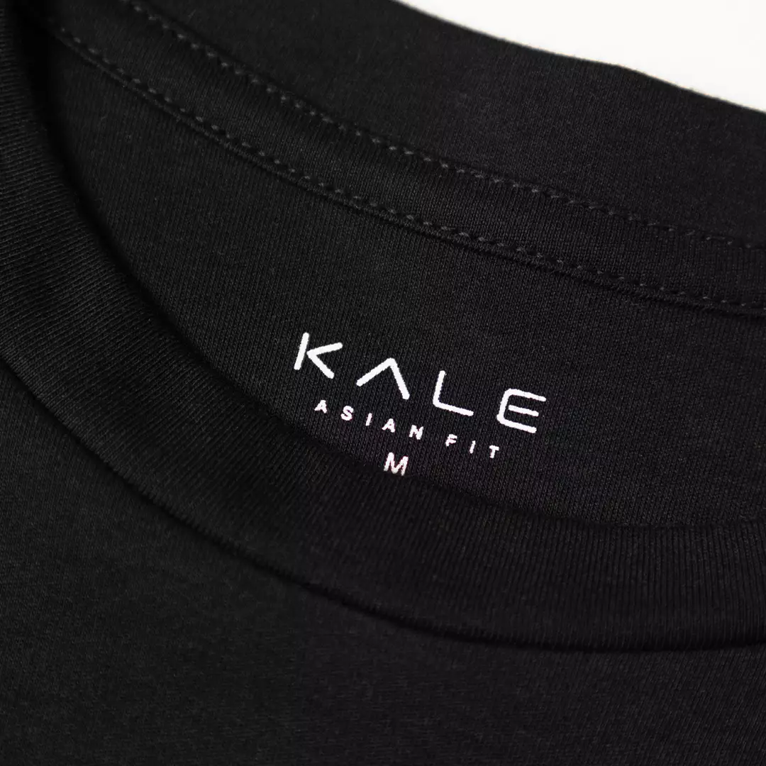 Kale JUNO BLACK/ Cotton Cloudy / Atasan Kaos Pria / Kaos Basic Pria