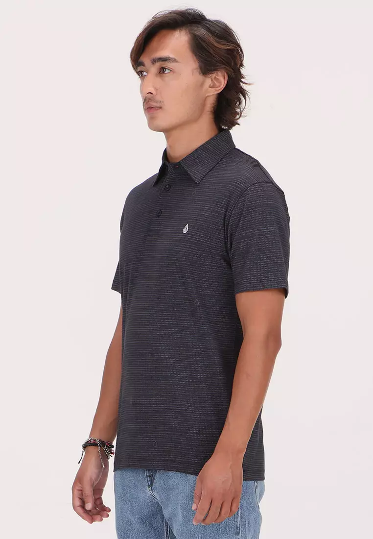 MPL PRESTON SHORT SLEEVE POLO BLACK