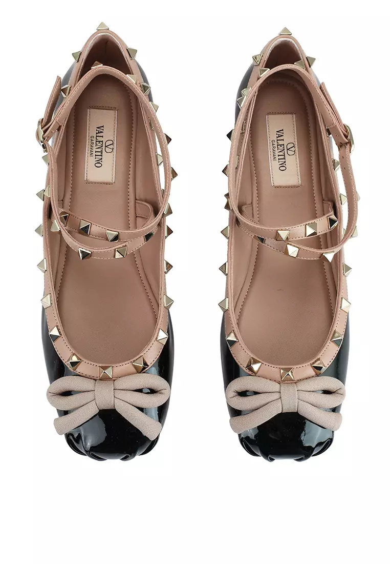 Valentino studded 2024 ballet flats