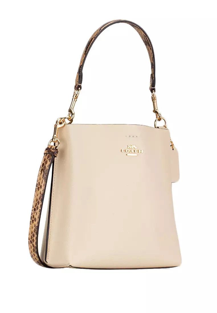 Buy Coach Mollie Bucket Bag 22 Ivory Beige 2025 Online ZALORA