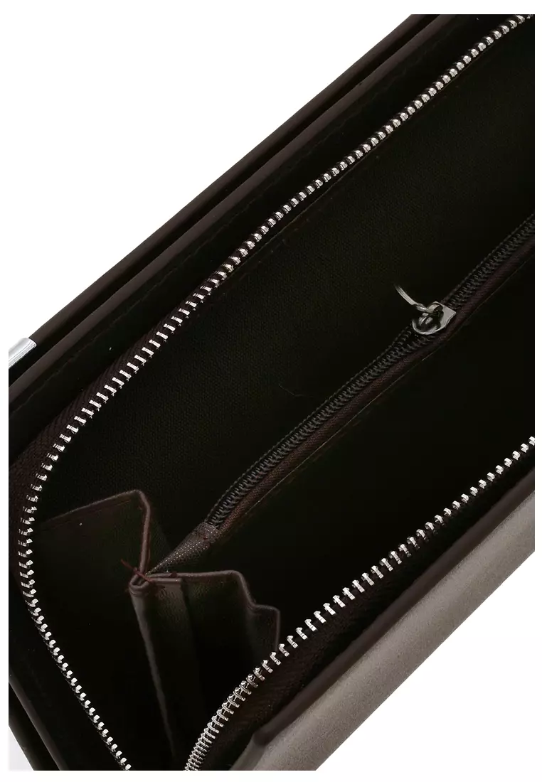 Dompet Pria Fashion Wallet Model Panjang Many Slot Material PU Leather ORIGINAL