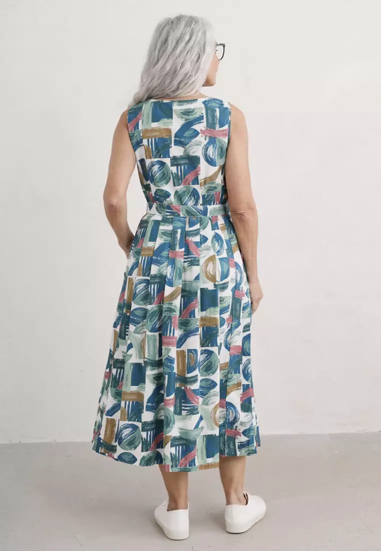 Buy Seasalt Cornwall Seasalt Cornwall Teal Belle Dress Online | ZALORA ...