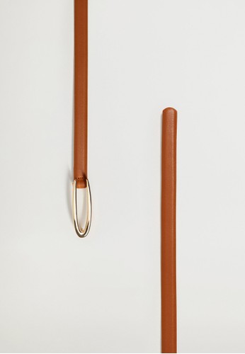 Jual Mango Crocodile Effect Belt Original ZALORA Indonesia