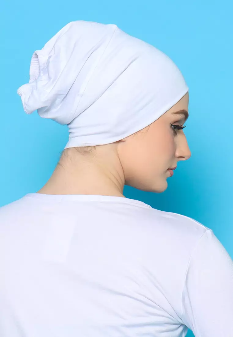 JV Hasanah Ciput Rayon White | Ciput Polos Rayon Adem