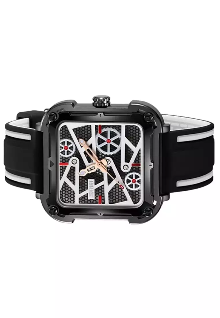 Jam Tangan Analog Pria Sporty 9363 ORIGINAL - Black