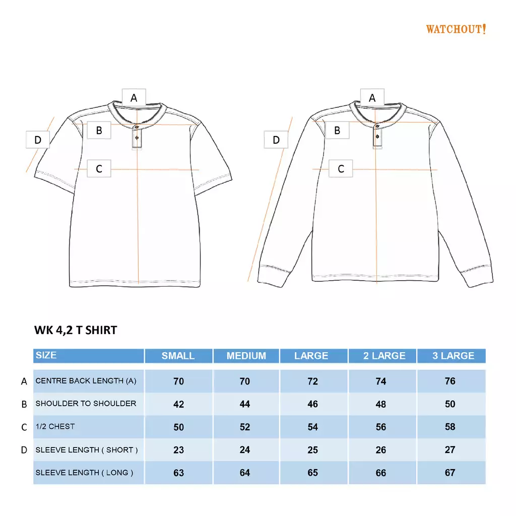 Watchout Pakaian Pria Collared Henley - WK401250809