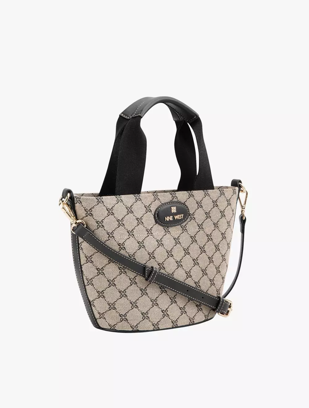 Nine West Pyper Mini Tote Crossbody Women's Crossbody Bags - Black