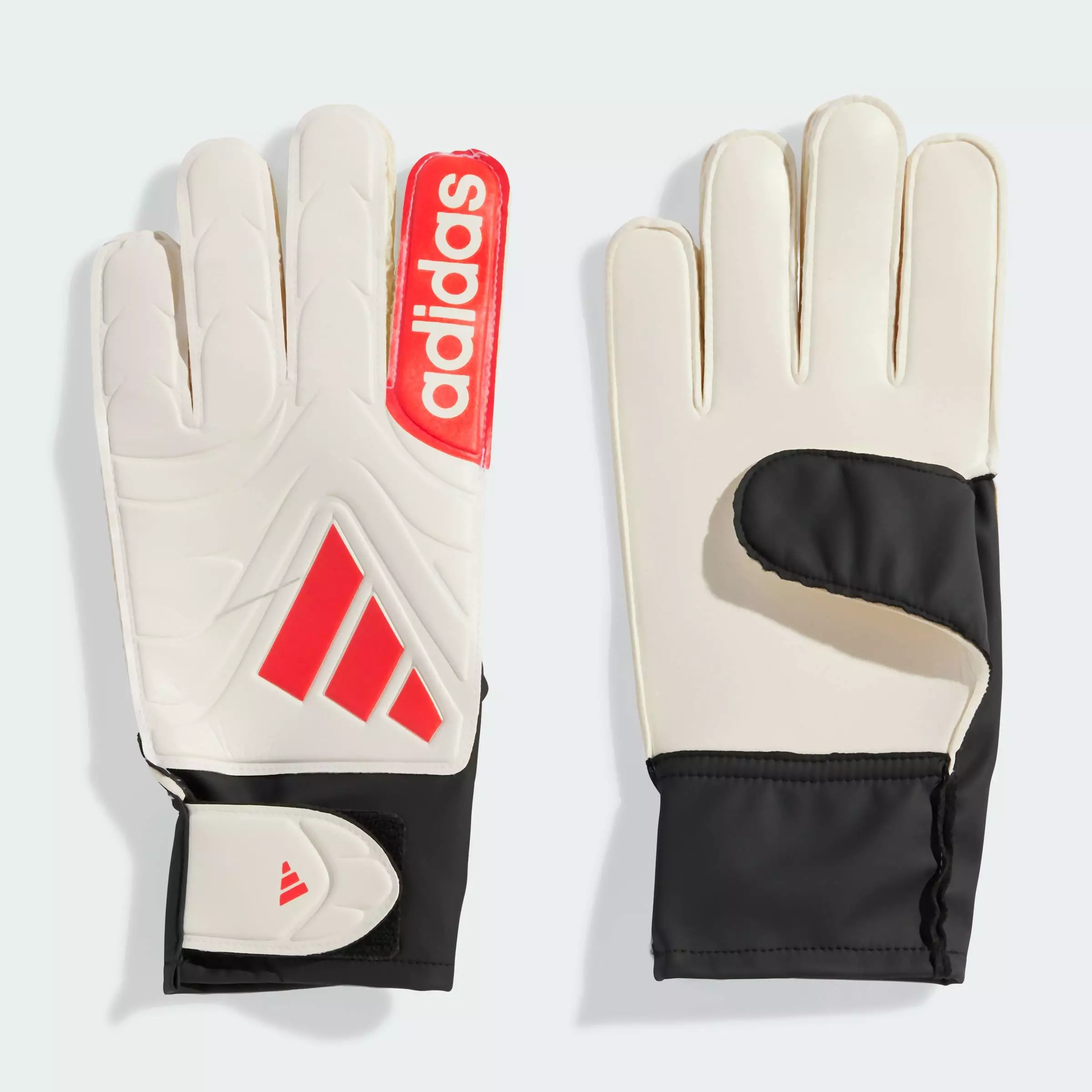 Football Copa Club Goalkeeper Gloves Unisex White JH3789