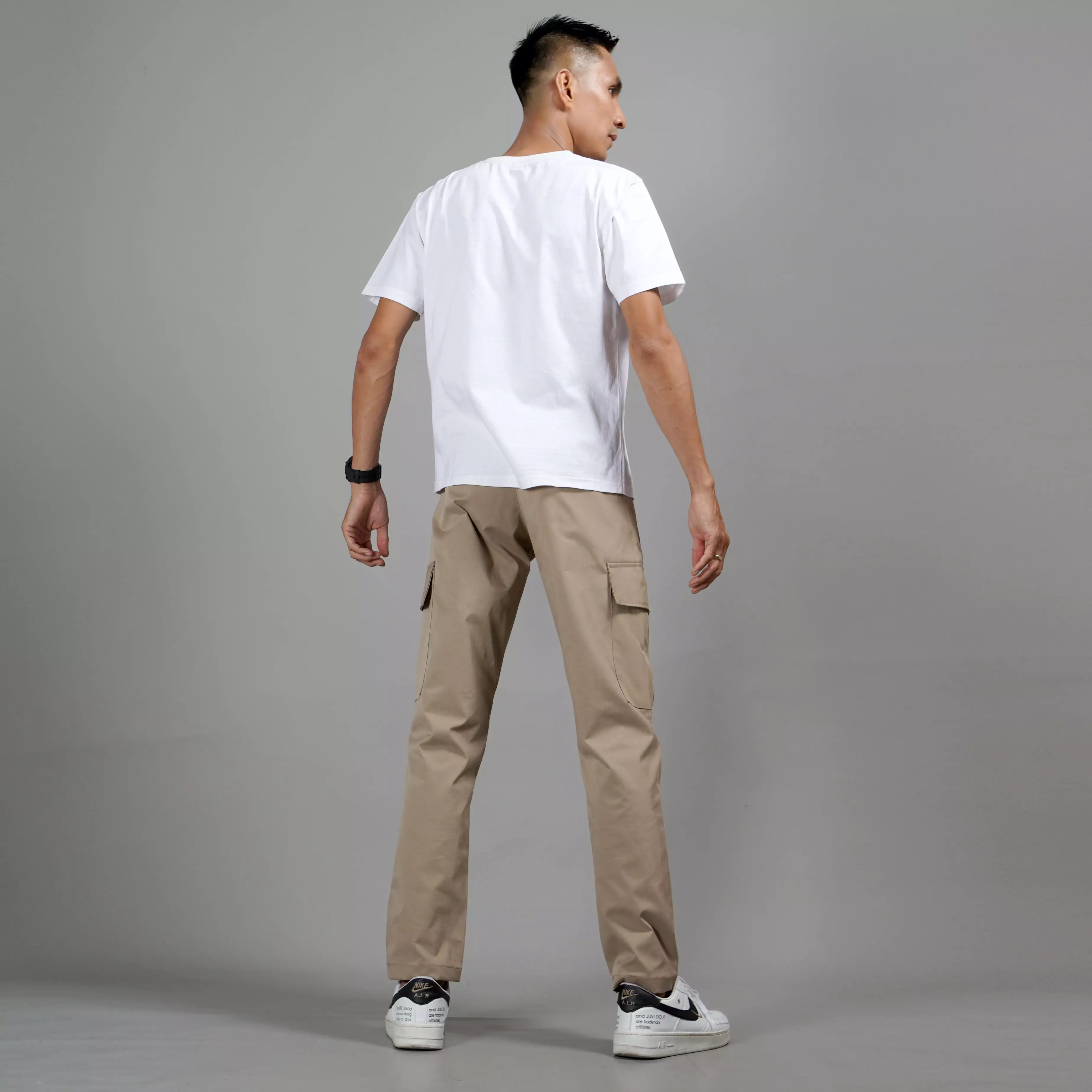  RAYMOND Celana Tactical Celana Cargo Pria Cargo Pants Pria - BEIGE