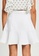 Tussah white Chiara Mini Skirt 41213AAA6A62CAGS_3