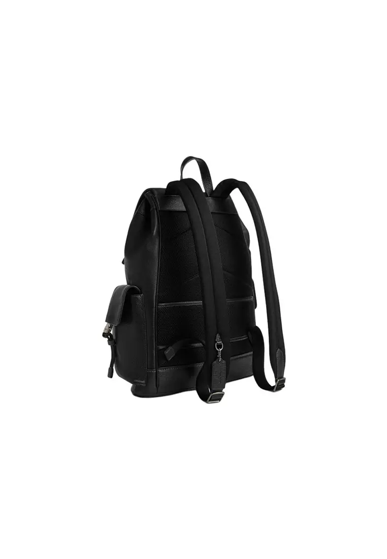 Jual Coach Clark 33 Men's Backpack in Black CCF89 O…