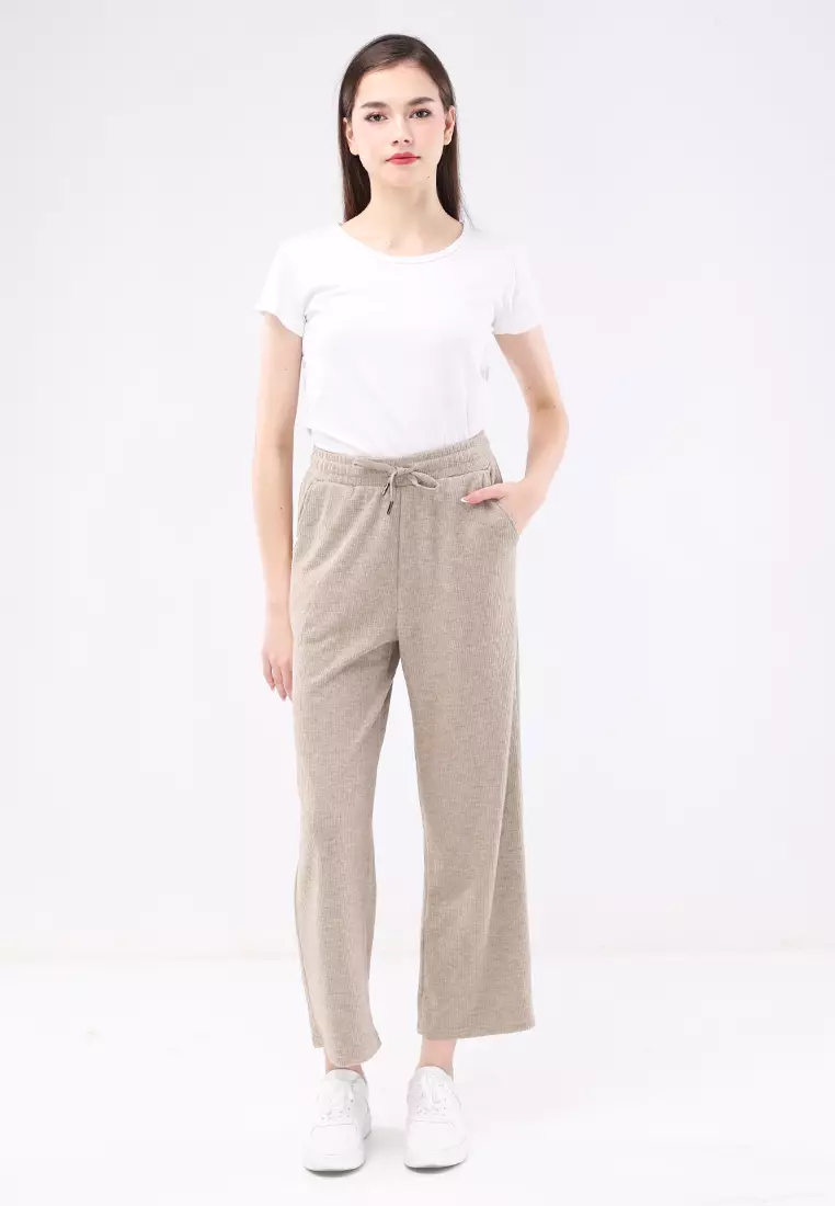 Colored Wide Leg Pants Ladies