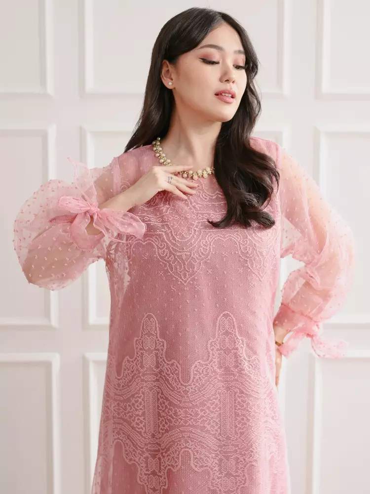 Xtramiles Ladies dress ellenoir dress pink