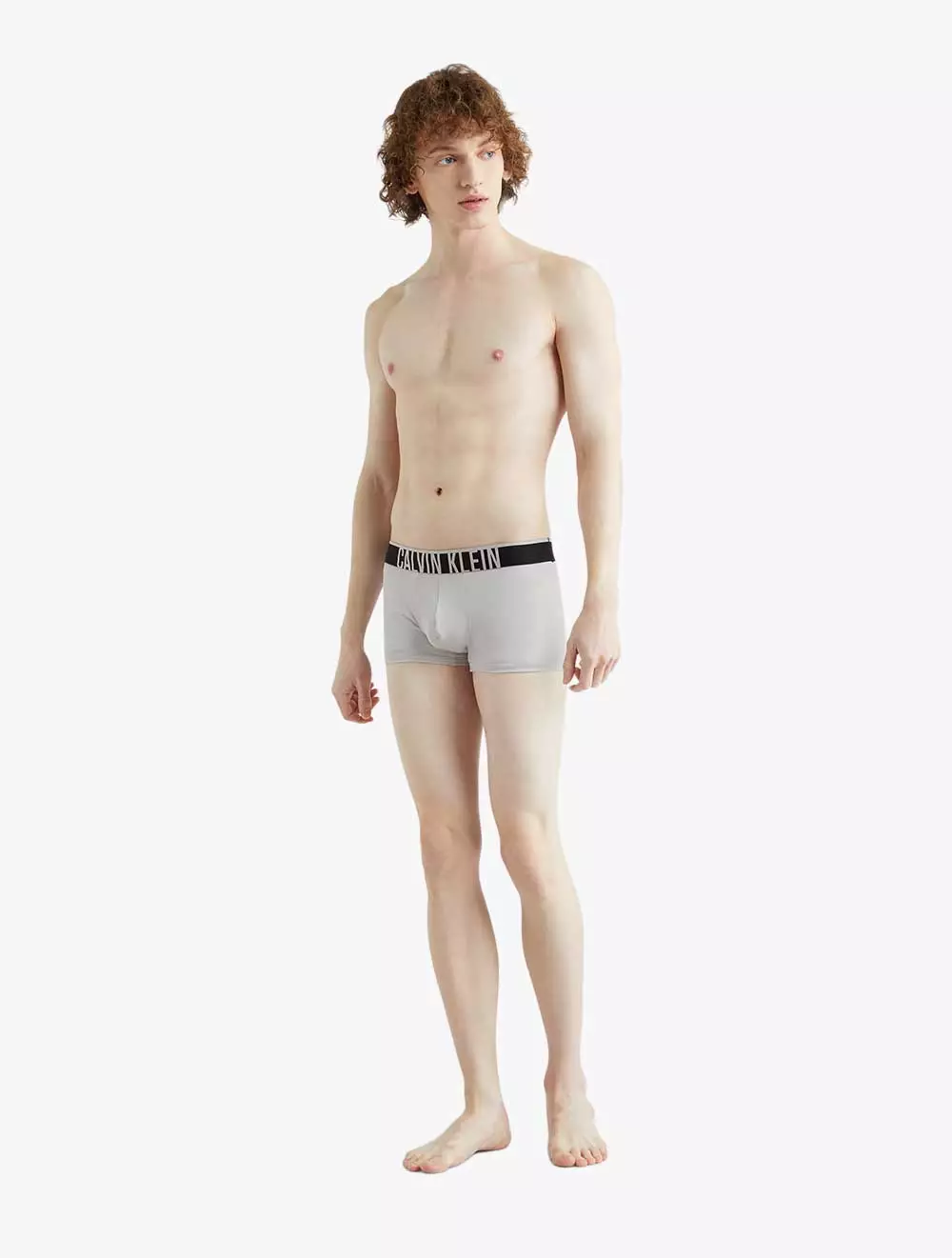CALVIN KLEIN UNDERWEAR - INTENSE POWER ULTRA COOLING TRUNK - Grey - grey