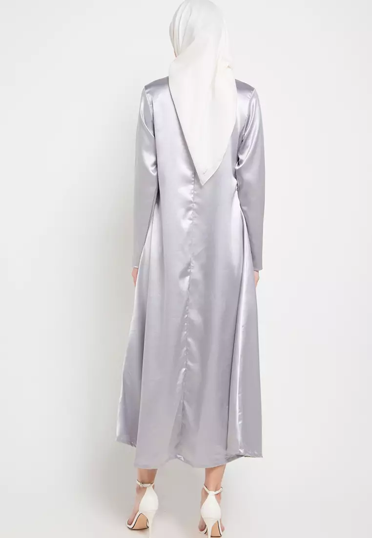 Sabia Maxi Dress In Grey