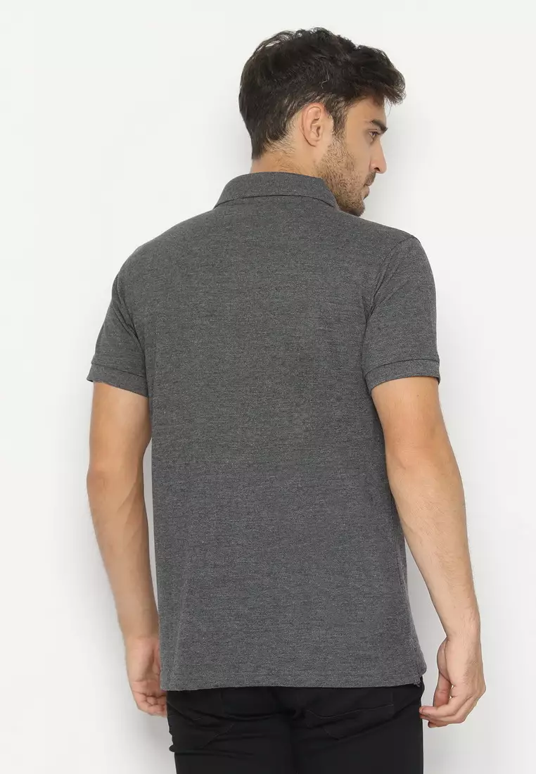 POLICE Polo Shirt Krah Polos Pria 207200201