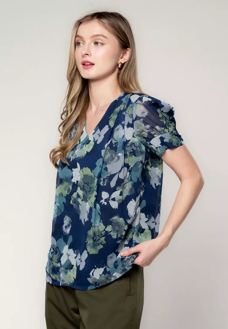 Amirah Top in Floral Print