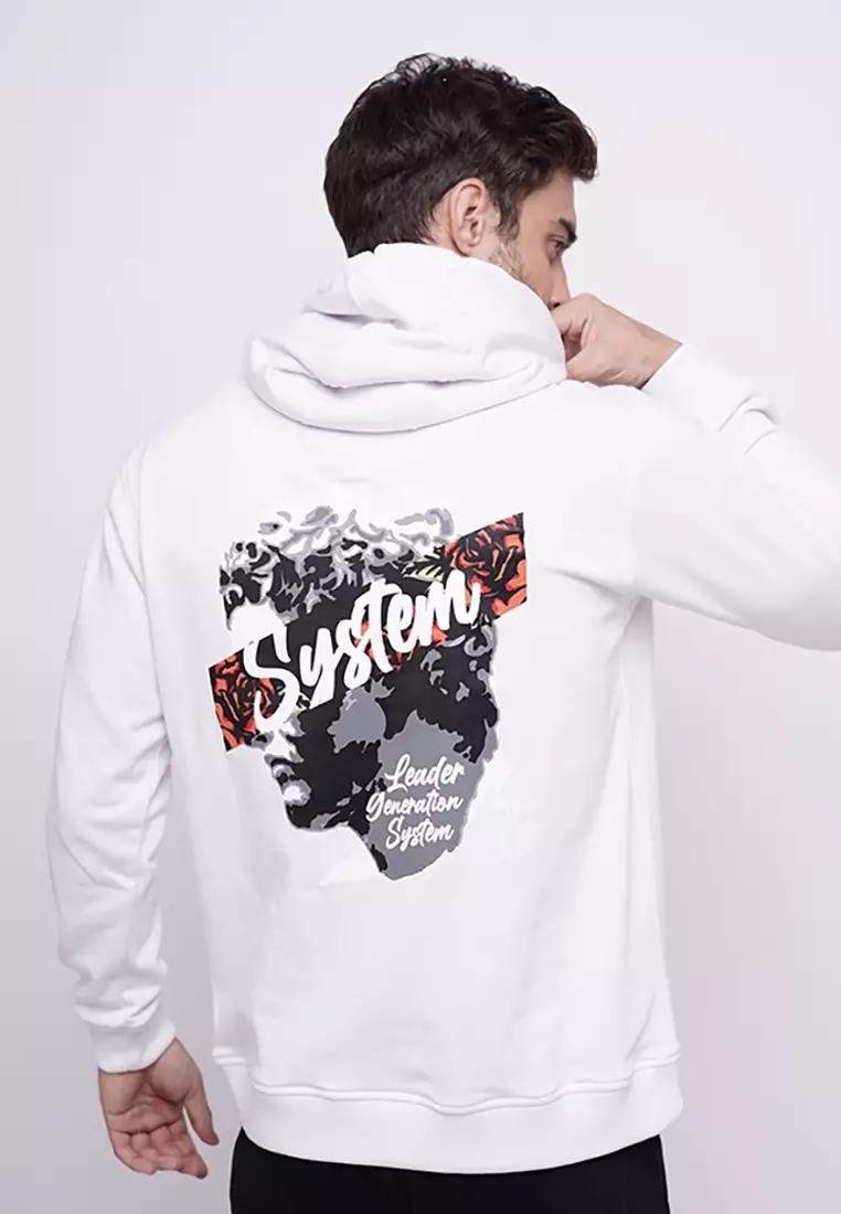 LGS Street - Rose System - Putih - Hoodie - Unisex - Streetwear - Hypebeast - SH.20.R010.001