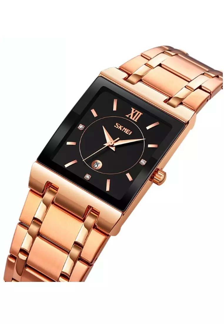 Jam Tangan Analog Pria Waterproof Strap Tali Material Stainless Steel BL69 ORIGINAL