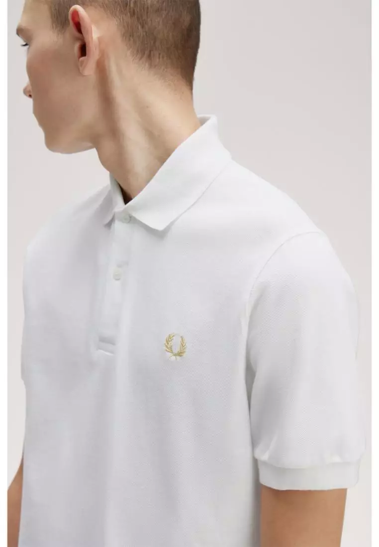Fred Perry M3 The Fred Perry Shirt (White/Champagne)