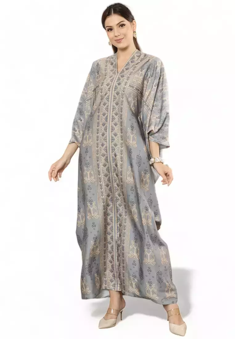 Kanzi Exclusive Long Sleeve Tapis Kaftan