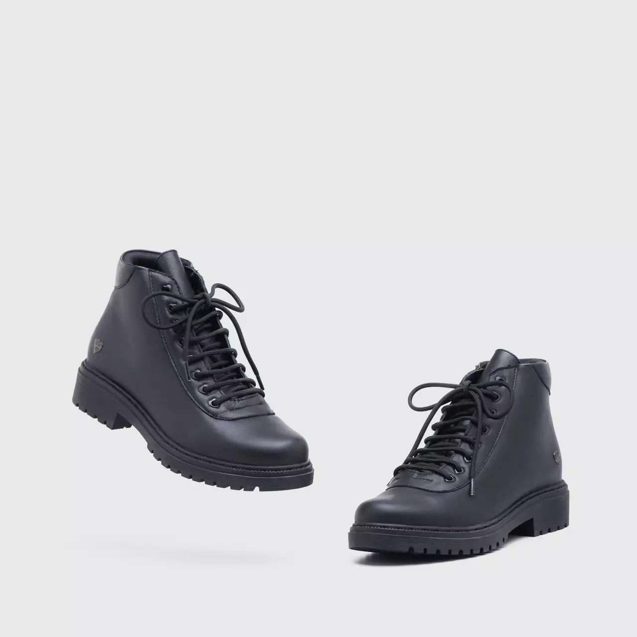Alexis Boots Genuine Leather Black
