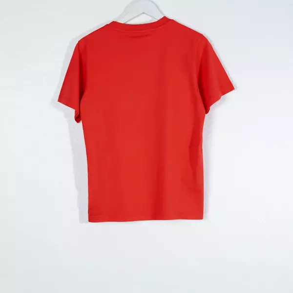 Kaos KENZO SNAKE GOLD OUTLINE EMBROIDERY RED TSHIRT 100% ORIGINAL