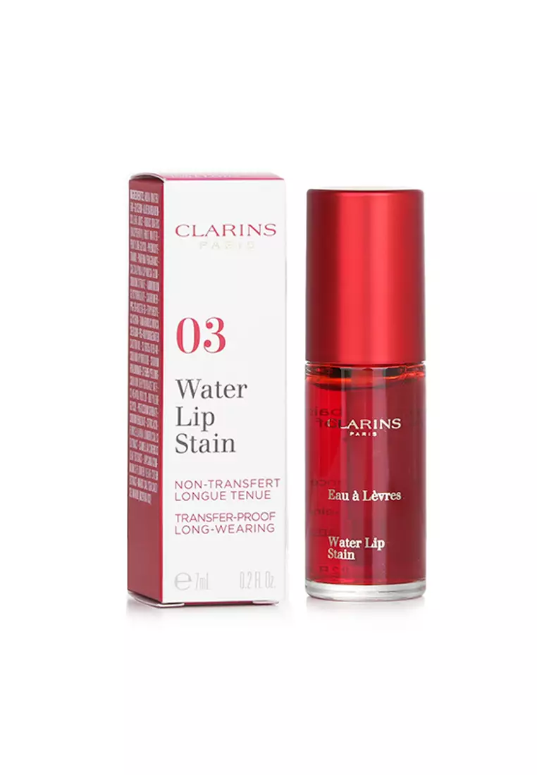 CLARINS - Water Lip Stain - # 03 Water Red 7ml/0.2oz.