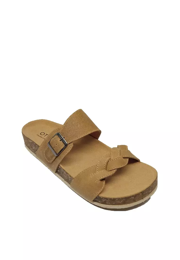 Discount on Otto  shoes - SKU: Duo Strap Buckled Sandals