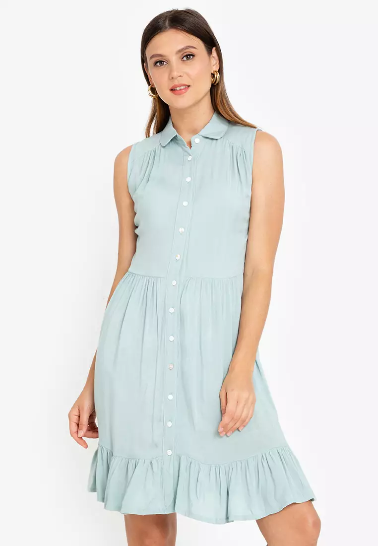 Button down hotsell babydoll dress