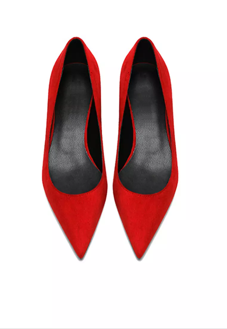3CM Uniform Pointed High Heel Shoes HZL132