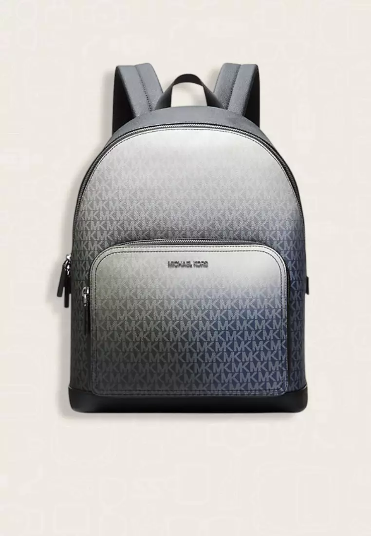 Michael Kors Cooper Ombré Signature Logo Backpack Black Multi