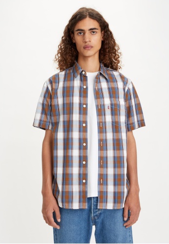 Levi's Levi's® Men's Short Sleeve Classic One Pocket Standard Fit Shirt ...