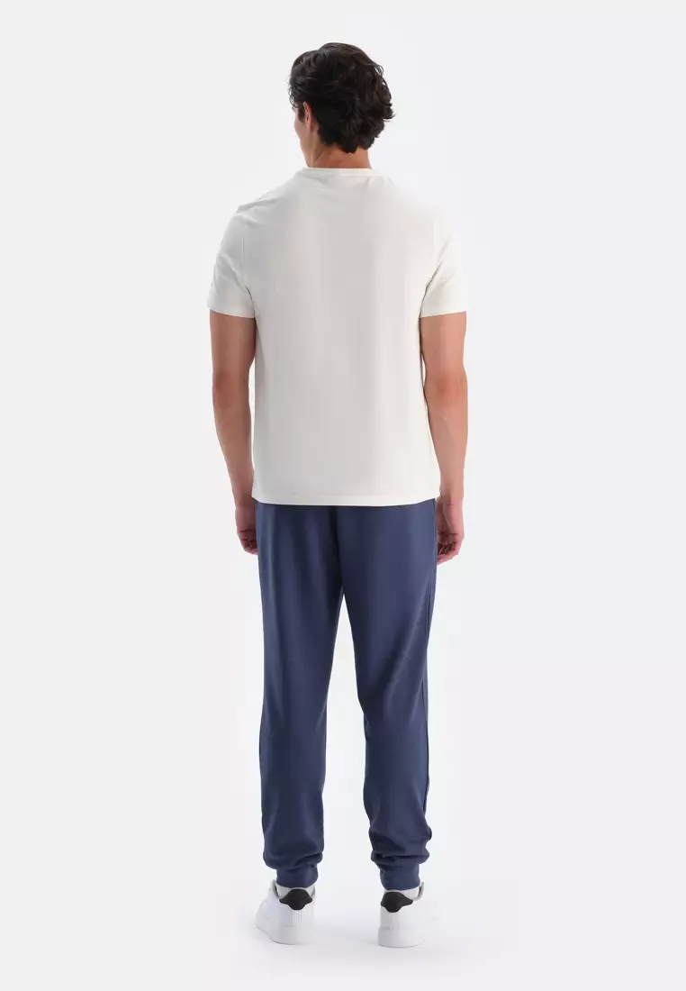 Indigo Trousers, Jogger, Rib, Loungewear for Men
